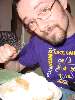 25_JurgenAndHisPile.JPG (600x800) 70.20KB Jurgen and his pile of desserts