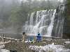174_PackingUpAtTsusiat.JPG (800x600) 86.03KB Packing up at Tsusiat Falls. The fog has finally come in.